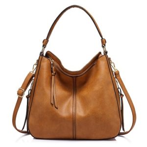 bolso de piel sintetica marron mejor precio