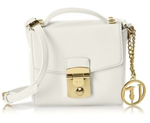bolso bandolera trussardi blanco comprar online 