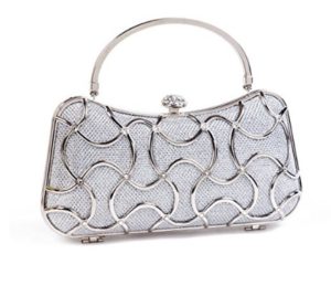 bolso color plata fiesta 