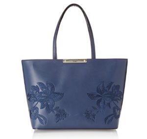 bolso de mano guess azul barato