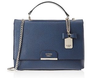 bolso de mano guess azul comprar online 