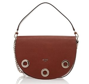 bolso de mano guess marron outlet 