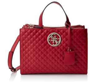 bolso de mano guess rojo comprar online 