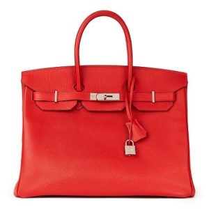 bolso hermes birkin rojo precio barato 