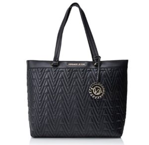 bolso versace jeans mujer negro comprar online 