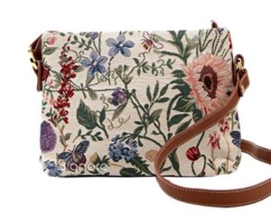 bolsos con flores de tela comprar online baratos