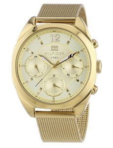 reloj mujer tommy hilfiger chapado en oro comprar online 