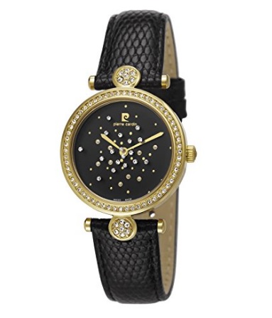 reloj pierre cardin mujer cristales incrustados