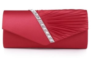 bolso clutch rojo donde comprar online 