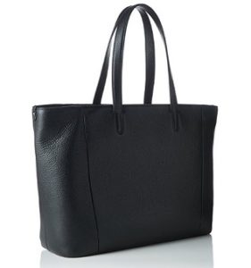 bolso de cuero hugo negro outlet 