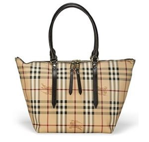 bolso mujer burberry marron 