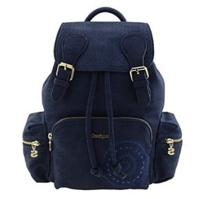 mochila desigual azul comprar online 