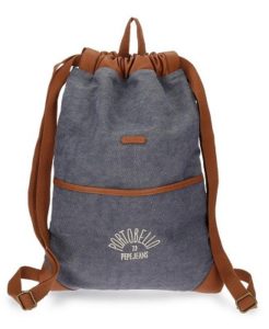 mochila mujer pepe jeans azul comprar online 