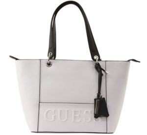 bolso guess blanco y negro 