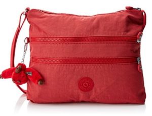 bolso bandolera kipking alvar rojo barato 