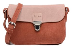 bolso de mano esprit marron barato online