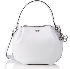 bolso de mano guess blanco 