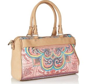 bolso desigual vinland dublin coral comprar online 