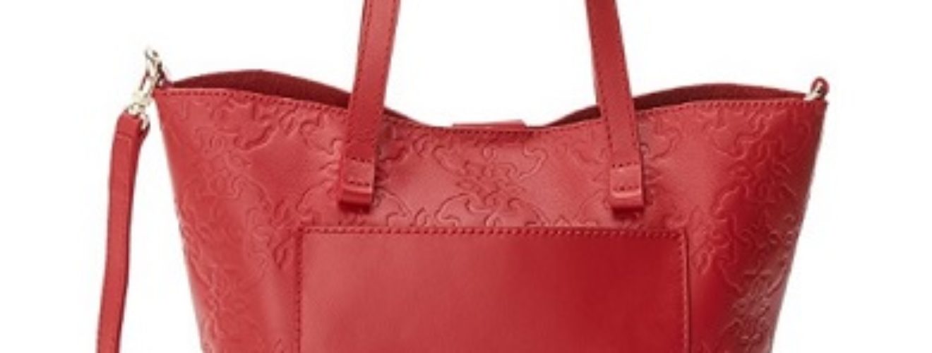 bolso tote tous mossaic rojo barato