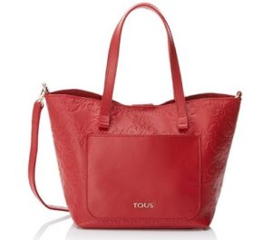 bolso tote tous mossaic rojo barato 