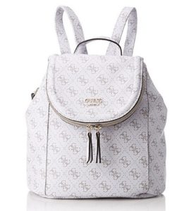 mochila guess blanca comprar 