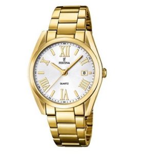 reloj festina mujer dorado comprar online 