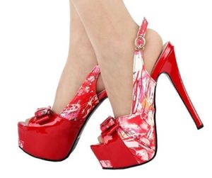 zapatos con plataforma rojos comprar online 