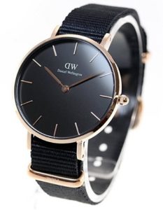 reloj daniel wellington mujer negro precio barato 