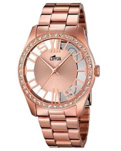 reloj lotus mujer oro rosa comprar online 
