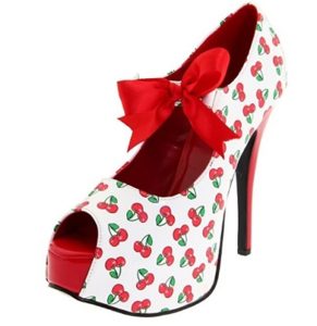 zapatos de tacon con cerezas comprar online 