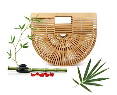 bolso de mano de bambu precio barato