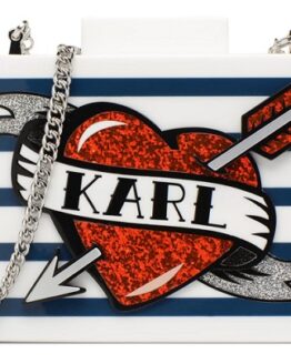 bolso karl lagerfeld con corazon comprar barato