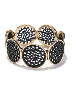 pulsera redonda de metal anne weyburn comprar online