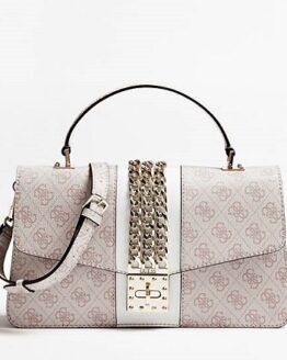 comprar bolso de mano guess prisma estampado precio barato