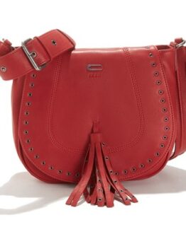 comprar bolso bandolera ikks rojo barato online