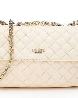 comprar bolso suave de piel guess blanco precio barato