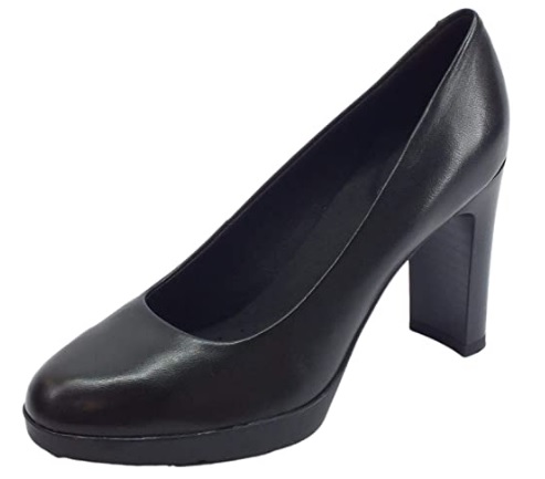 ▷ Zapatos tacón Geox mujer negros ❤️ Bolsos Baratos